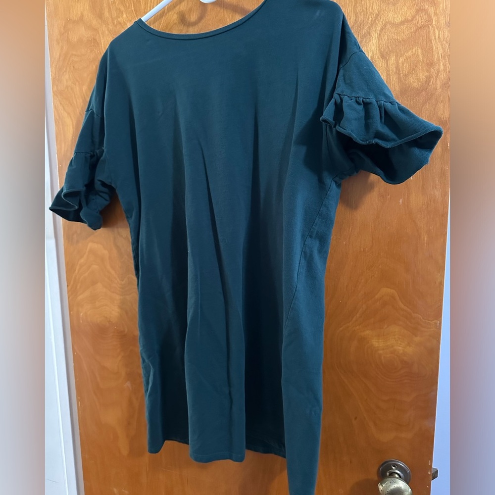 Zara Trafaluc Dress Evergreen M